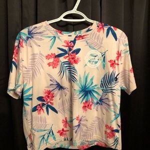 Women’s Hollister Cropped Graphic Tee Size M
